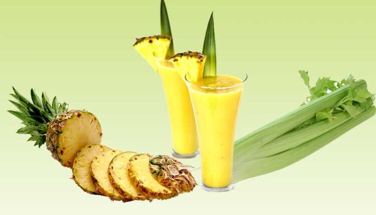 Evde Kereviz ve Ananas ile Sağlıklı Tropikal Smoothie Tarifi