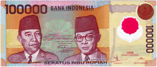 Indonesia Para Birimi : Indonesian rupiah