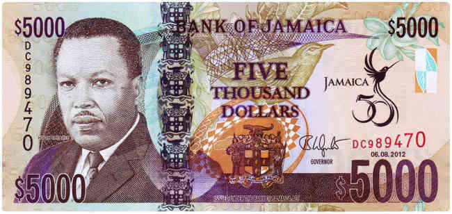 Jamaica Para Birimi : Jamaican dollar